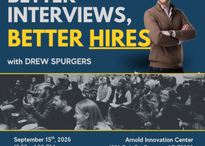Better Interviews, Better Hires with Drew Spurgers